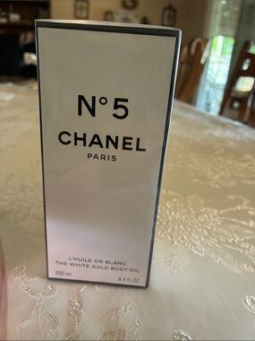 CHANEL N°5 White Gold Body Oil 250 ml New in shrink wrap